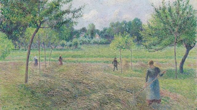 Haymaking at Éragny