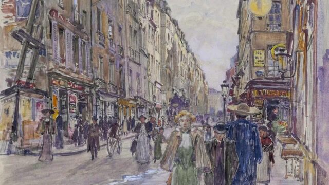 Rue De Bretagne En 1908 3eme Arrondissement