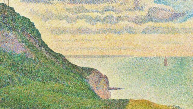 Seascape at Port-en-Bessin, Normandy