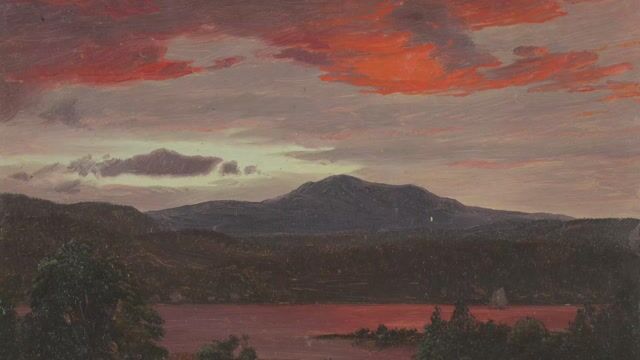 Mount Katahdin from Lake Katahdin Maine