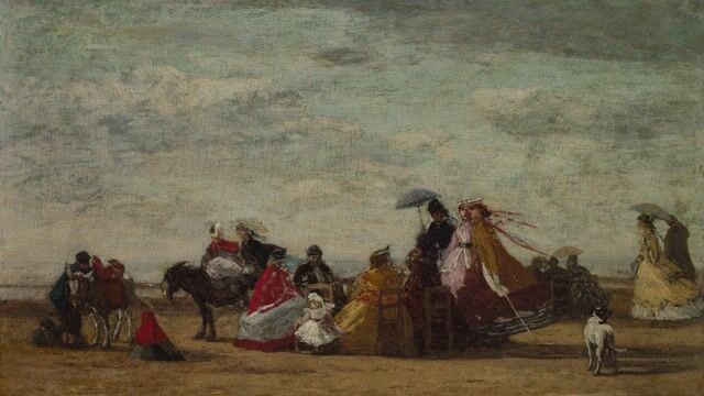 The Beach at Trouville