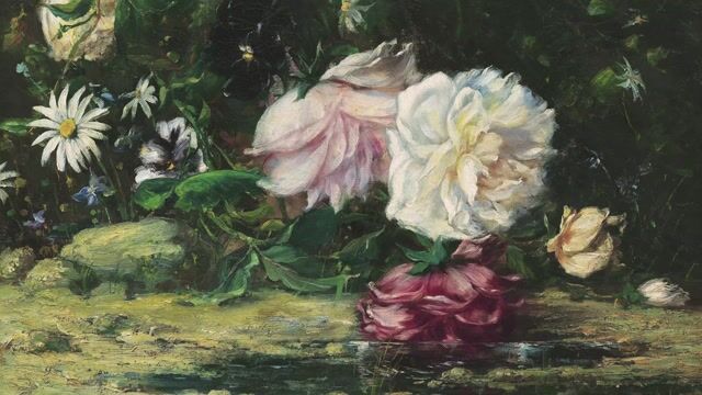 Flores Sobre El Agua