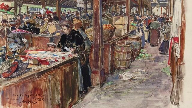 Market at Pontoise