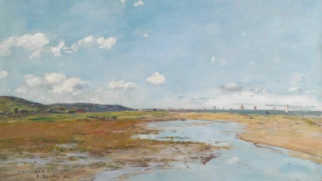 The Salt Marshes at Trouville