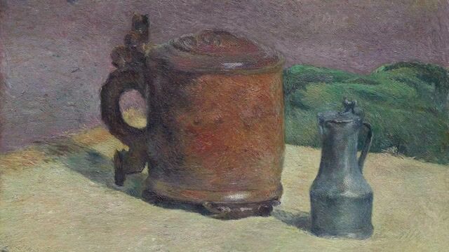 Still Life with Teapot and Jug