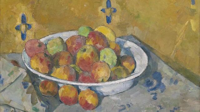 Still Life with Apples and Oranges