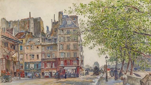 Quai Des Orfevres Paris 1906