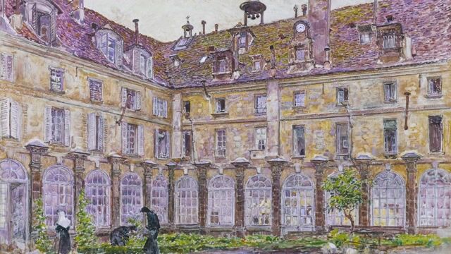 Le Cloitre De L Abbaye Aux Bois Rue De Sevres