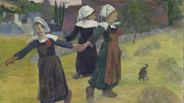 Breton Girls Dancing, Pont-Aven