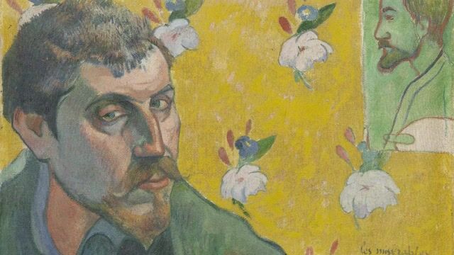 Self-Portrait with Portrait of Émile Bernard (Les Misérables)