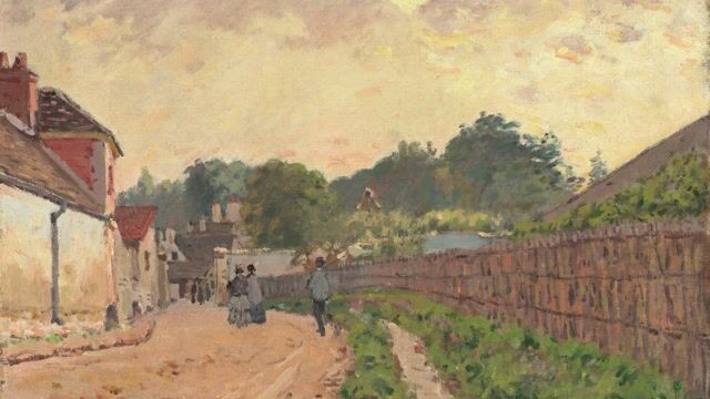 Lane in the Ile Saint-Denis