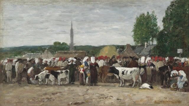 The Cattle Market, Normandy