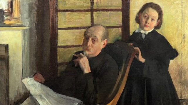 The Artist's Father and His Son