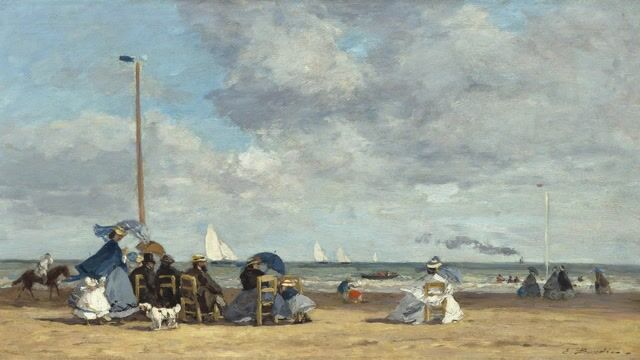 Beach at Trouville