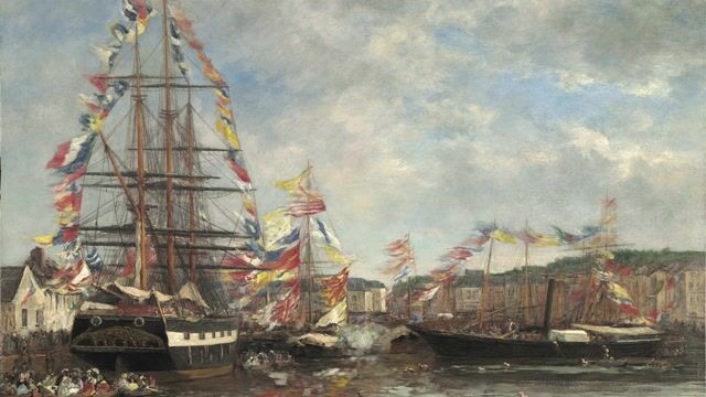 The Port of Dieppe, Summer Morning