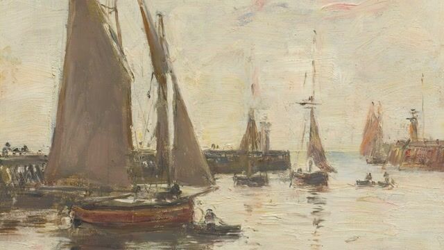 Trouville Les Jetees Maree Haute