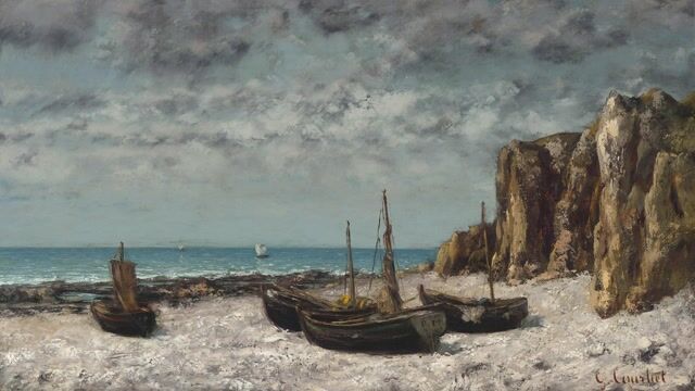 The Beach at Trouville