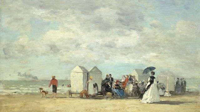 The Beach at Trouville