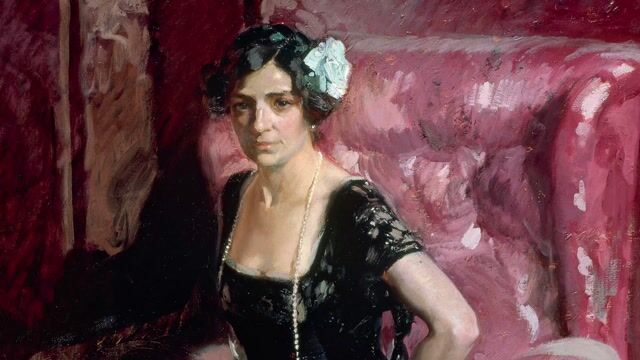 Clotilde in Evening Dress