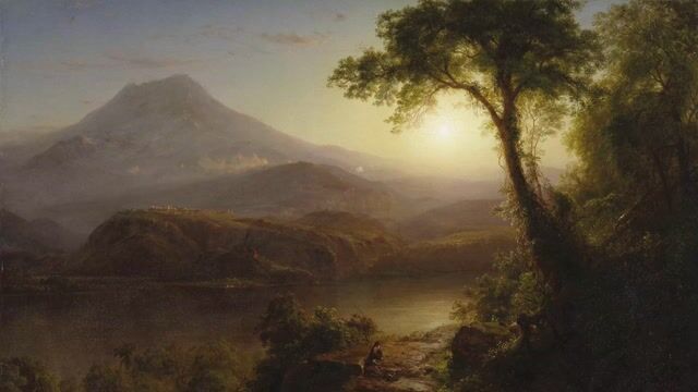 Morning in the Blue Ridge Mountains, Virginia