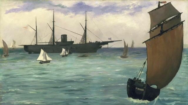 The Battle of the Kearsarge and the Alabama