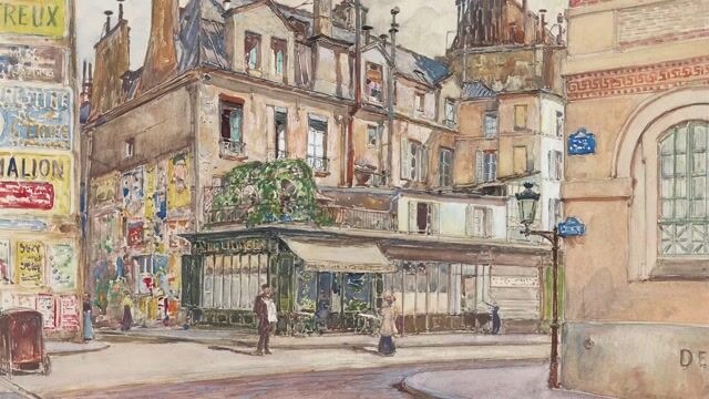 Angle Rue Mabillon Et Rue Clement En 1907 5eme Et 7eme Arrondissements