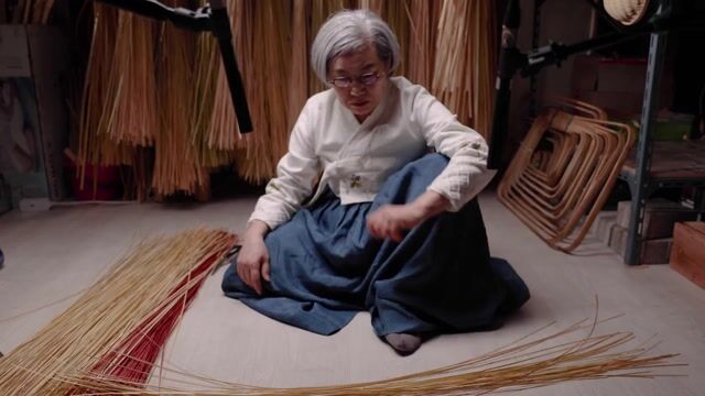 채상장 대나무 바구니 만들기