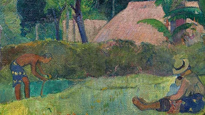 숲속의 소녀와 대화