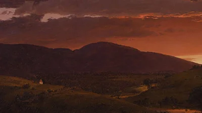 夜明けの静けさ